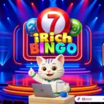 iRich Bingo-themed lucky cat