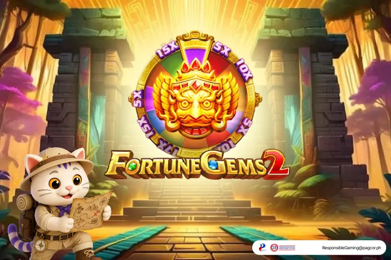 Fortune Gems 2 themed Lucky Cat