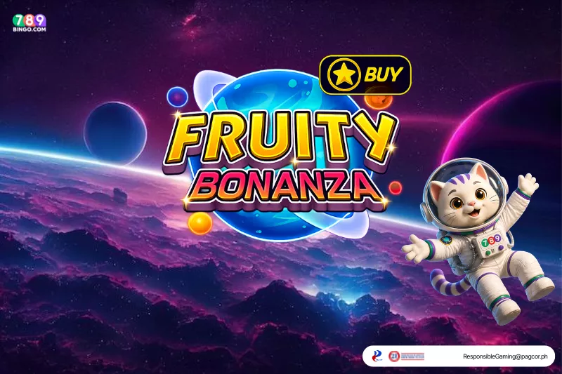 Fruity Bonanza-themed lucky cat