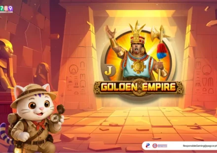 Golden Empire themed Lucky Cat