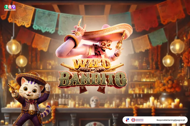Wild Bandito-themed lucky cat