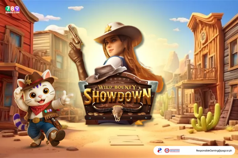 Wid Bounty Showdown themed Lucky Cat