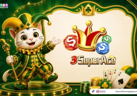 3 Super Ace themed lucky cat
