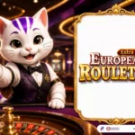 European Roulette themed lucky cat