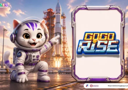 Go Go Rise themed lucky cat