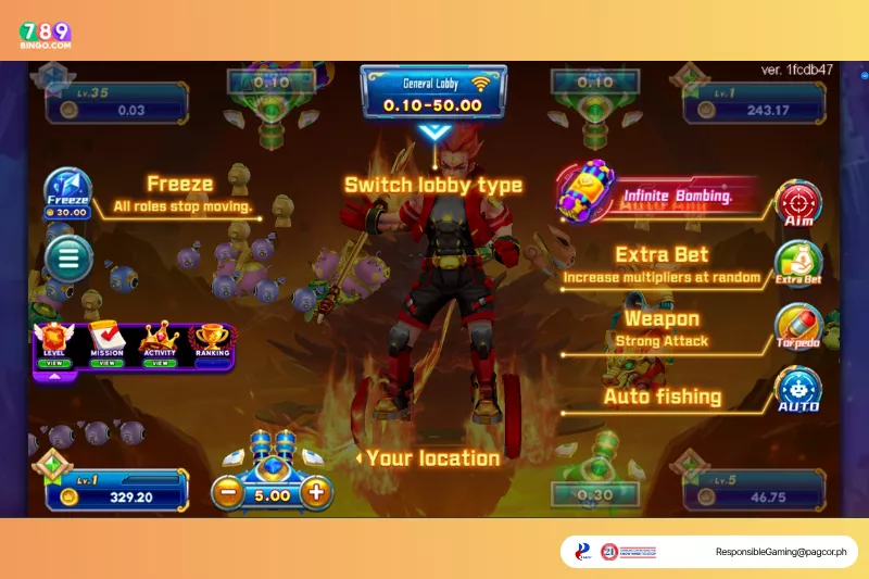 Gods Grant Fortune game lobby 1