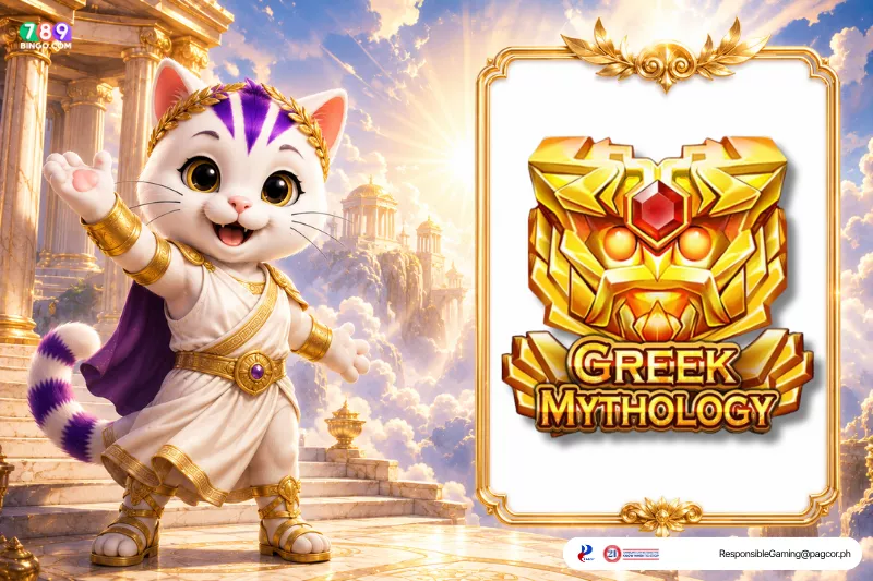 Greek Mythology themed lucky cat