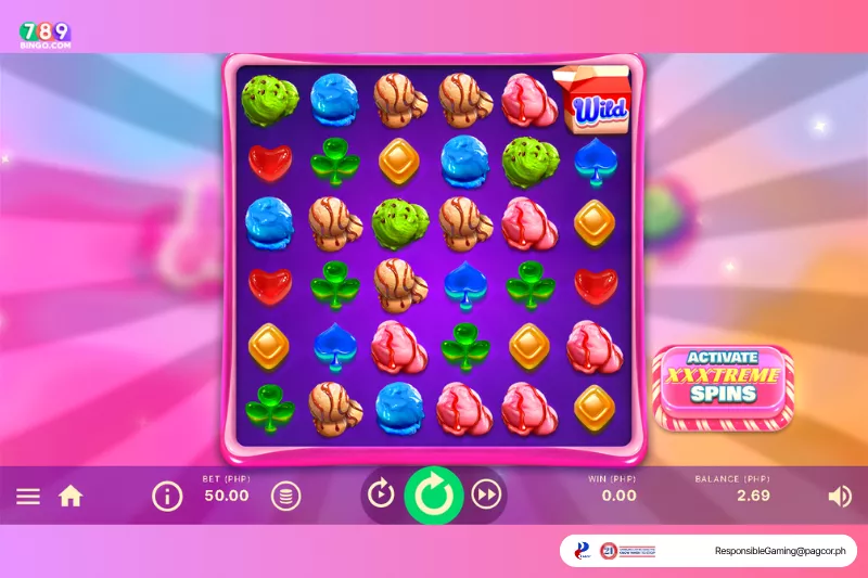Milkshake XXXtreme game interface